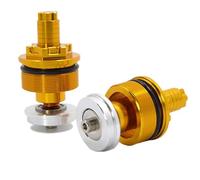 CNC Aluminum Fork Preload Adjuster Cap Bolts Compatible With R3 2015-2018 R25 2013-2018 MT07 MT 07(Gold)