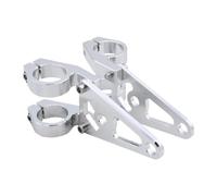 CNC Aluminum Headlight Mount Bracket Lamp Holder Fork Compatible with Z50 Z50A Z50J Z50R Monkey Bike Universal Fit Motorcycle Accessory