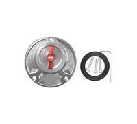 CNC Aluminum Motorcycle Accessories Fuel Gas Tank Cap Cover/Fit For Yamaha MT01 MT-03 MT07 MT-09 MT-10 MT15 MT-25 MT125 Gas Fuel Tank(Silver Red)
