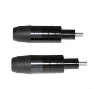 CNC Aluminum Motorcycle Crash Bars Engine Guard Anti Falling Rod 14cm Length 8mm Opening Fitment Protection(black)