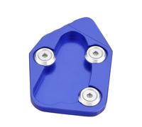 CNC Aluminum Motorcycle Side Stand Plate Pad For Honda CBR1000RR CBR600RR CBR650F CBR600F CBR500R CB500F/X CBR250F CBR300 R Motorcycle Kickstand Side Stand Extension Enlarger Pad(Blue 1000RR)