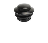 CNC Aluminum Pop-Up Gas Cap for Harley Sportster, Dyna, Softail, Road King(Black)