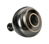CNC Aluminum Reel Handle Knob for Spheros SW Blue | High-strength aluminum alloy, CNC machined precision, fits for stella SW and Saltiga IC300, blue silver finish