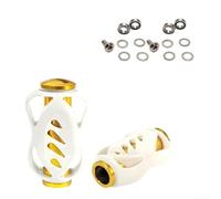 CNC Aluminum Reel Knob for Daiwa S Baitcasting(Light gold 2set)