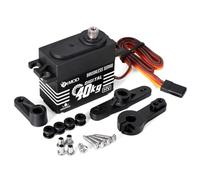 CNC Aluminum Shell Waterproof 20KG/30KG/40KG Metal Gear Digital Brushless Servo for RC Car Boat Robot (40KG-270°)