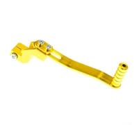 CNC Aluminum Shift Lever Extension for Motorcycle Gear Pedal(Gold) | Black red blue gold orange silver options, sturdy design, protects original shifter, extends life