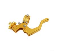 CNC Aluminum Short Clutch Lever 1-Finger Stunt Red(Yellow)