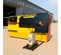 CNC Automatic Steel Bar Stirrup Bender - Integrated Rebar Straightening, Bending, Cutting and Shaping Machine for Building Construction, Prefabricated Components and Infrastructure Projects