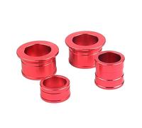 CNC Billet Aluminum Front With Rear Wheel Hub Spacers Wheel Busher Compatible With CR 125 250R CRF 250R 250X 450R 450X Motorcross Dirt Bike (Size : Set)