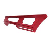 CNC Billet Heel Guard Rear Chain Guard Sprocket Cover Compatible With XTZ125 D TRACKER125 KLX125 KLX140L G KLX150L KLX230(Red)