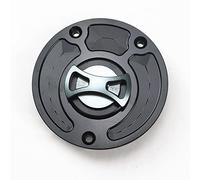 CNC Bow-tie Gas Fuel Tank Cap Cover For Kawasaki ZX 10R 6R 14R Z1000 ER6n Z750 2007-12 (Titanium)