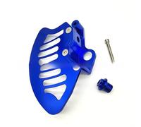 CNC Brake Disk Guard Fit For Off-Road Motorcycle Front And Rear Protection Holder(Front (blue))
