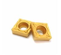 CNC Carbide Insert 10pcs CCMT060204-HM YBC251 Insert Titanium Coated Blade Cutter