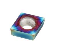 CNC Carbide Insert 10pcs HRC45 Blue Nano CCMT060204-HM YBC251 Insert for SCLCR/L Turning Tool Holder