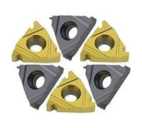 CNC Carbide Insert Cutters 10pc 16IR/22IR 1.5TR 2TR 3TR 4TR 6TR Thread Blade Trapezoid Turning Tool for SNR CNC Lathe(16IR PRC,3TR)