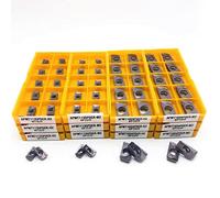 CNC Carbide Insert Cutters 10pcs APMT1604 APMT1135 PDER M2 H2 VP15TF Insert milling Tool APMT 1135 APMT1604end Cutter CNC Lathe Turning(APMT1135 H2 VP15TF)