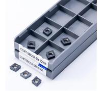 CNC Carbide Insert Cutters 10Pcs CCMT060204 CCMT060208 SM IC907 IC908 Insert Internal Turning CNC CCMT 060204 060208 Lathe Metal Tool(CCMT060204 IC907)