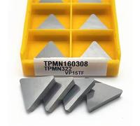 CNC Carbide Insert Cutters 10pcs Milling Insert TPMN160308 NX2525 Metal Turning Tool TPMN 160308 Stainless Steel Machining
