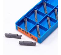 CNC Carbide Insert Cutters MGMN300-M NC3030/NC3020/PC9030 Lathe CNC Tool Grooving Blade Cutting and(MGMN300-G NC3030)