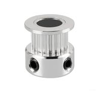 CNC Compatible For Pulley Set Five Units Featuring a Reliable Design with Twenty Teeth Each for Efficiency (8mm Silver)