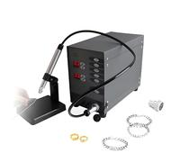 CNC Controlled Jewelry Spot Welder,Automatic Pulse Argon Arc Welding Machine Handheld, for Permanent Jewelry Making & Repair on Gold, Tita-nium, Silver, Aluminum and Alloys
