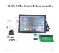 CNC Controller, DDCSV3.1 Standalone Motion Controller Offline Controller Support 3 Axis/4 Axis USB CNC Controller Interface(3Axis Controller)