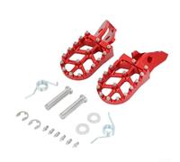 CNC Crafted Dirt Bike Foot Peegs that Enhance Riding Safety on the For Surron For UltraBee Model (Red)