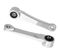 CNC CRF 450RL Lowering Link Compatible with CRF450RL CRF450L CRF450X 19-24 CRF250R CRF250RX 18-24 CRF450R CRF450RX 17-24 Adjustable Suspension Rear Drop Links(Silver)