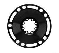 CNC Cut Claw Adapter for For sram Chainring Converts 3 Hole Crank to 4 Hole Disc, Aluminium (8bolt with screw)