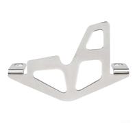 CNC Disc Brake Caliper Guard for Mountain Bike Silver | Silver anodized finish, precise CNC , fits standard calipers, protects from mud and rocks, easy bolt-on install