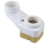 CNC Dust Shoe, 70mm-100mm Spindle Cover with Nylon Brush for Router & Engraving Machine, Woodworking Dust Extraction Cover(70mm)