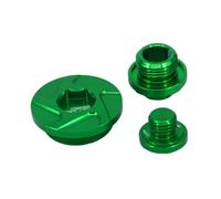 CNC Engine Timing Caps Oil Filler Plug Crankcase Cover Compatible With KX250F KX450F KLX450R KX250 Dirt Bike Motorcycle Motocross