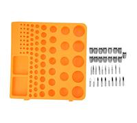 CNC Engraving Machine Collet Chuck and Set, ER11 Spring Collet with 15 Chucks and 20 Pointed, Plastic Steel Material for Precision Milling, Comes with Storage Box
