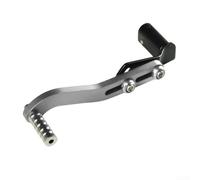 CNC Finished Motorcycle Kick Start Starter Pedal for a Reliable Riding Experience (Silver)