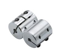 CNC Flexible Plum Coupling, Aluminum Plum Flexible Shaft Coupler for 3D Printer Lead Screw CNC Multi Sizes D32L42(8X15)