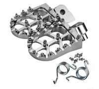 CNC Foot Rests 12cm Size For Motocross CNC Foot Rests 12cm(Silver)