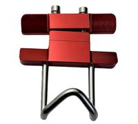 CNC for aluminium Motorcycle Tow Hook for Honda ADV160, Red CNC | Recovery Point Luggage Hook, Fitment Towing Eye for Adventure Bike Scooter Road Gear, Precision Machined