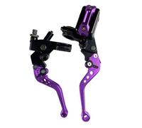 CNC for One Pair 7/8" 22mm Universal Motorcycle Brake for Master Cylinder Lever Cable Clutch Reservoir for Scooter(11)