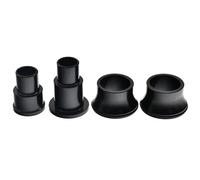 CNC Front Rear Wheel Axle Hub Spacers Fit For Surron Light Bee S X Motorcycle Modified Lightweight Parts Accessories Motorcycle Frame Sliders Exhaust Frame Sliders(Black a set)