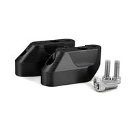 Cnc Handlebar Clamp Motorcycle Handlebar Riser For BMW R1200RS 2015-2020 R1250RS 2019-2021 Riser Height Adapters Rise Offset Bracket Lifting Bracket(Black 3)