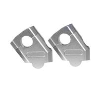 Cnc Handlebar Clamp Motorcycle Handlebar Riser For KAWASAKI For Z900 Handlebar Riser Clamp Extension Adapter Heightening Rearward Bracket Lifting Bracket(Silver)