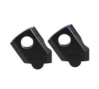 Cnc Handlebar Clamp Motorcycle Handlebar Riser For KAWASAKI For Z900 Handlebar Riser Clamp Extension Adapter Heightening Rearward Bracket Lifting Bracket(BLACK)