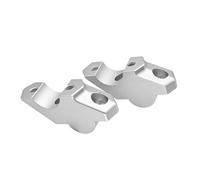 Cnc Handlebar Clamp Motorcycle Handlebar Riser For Voge DSX 900 DS900X 2024 Lift Booster Offset Risers Clamp Extension Adapter Mount Lifting Bracket(Silver 2)
