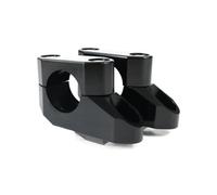 CNC Handlebar Riser Bars Kit For Aprilia For Tuono V4 R 2011 2012 2013 2014 2015 2016 28mm 1 1/8" Handlebar Risers Fat Bar Back Move Riser Motorcycle Parts(Black)