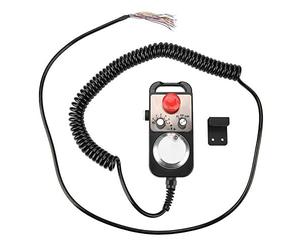 CNC Handwheel, 5V Universal Electronic Handwheel Manual Pulse Generator CNC Handy Pulser for Zero Position Correction and Signal Segmentation of CNC Machine Tools, Printing Machines