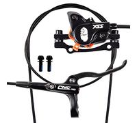 CNC Hydraulic Disc Brakes，Mountain Bike Hydraulic Disc Brake Right Front 800mm Brake Caliper，Black