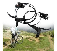 CNC Hydraulic Disc Brakes Set, Aluminum Alloy Bicycle Hydraulic Left And Right Disc Brake Set, Adapted To 1.8-2.0 Brake Discs, Mount Bike Brake Set
