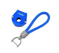 CNC key shell For Hon@&da Rebel CM1100 REBEL 1100 1100T DCT 2021 2022 2023 CNC Accessories Motorcycle Key Case Cover Shell Keyring KeyChain(1 Set Blue)