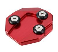 CNC Kickstand Base Motorcycle Extender Foot Side Stand Extension Pad Support Plate Anti-skid Enlarged Base For MSX125 GROM125 Motorcycle Kickstand Extender Foot(1)