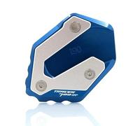 CNC Kickstand Foot Side Stand Extension Pad For YAMAHA MT-07 XSR 700 Tracer 700GT FZ07 2014-2025(Blue 2)